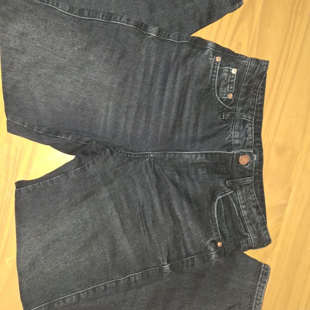River Island Dark Wash High Rise Jeans
